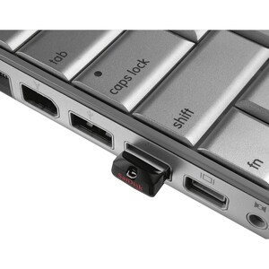 SanDisk Cruzer Fit 16GB USB 2.0 Flash Drive - 16 GB - USB 2.0 Type A
