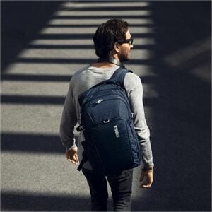 Thule Construct CONBP216 Carrying Case (Backpack) for 10.5" to 15.6" Notebook - Black - Water Resistant - Nylon Body - Sho