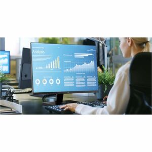 Moniteur LED V7 L270V0-E 27" Class Full HD - 16:9 - Noir - Moniteur LED IPS V7 27 po FHD 1 920 x 1 080 - 16:9 - 27 po d'es