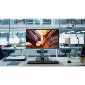 Moniteur LED V7 L270QC-HAS-E 27" Class WQHD - 16:9 - Noir - Moniteur LED IPS réglable en hauteur 2 560 x 1 440 QHD 2K V7 2