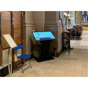 AllSee TWP43B 43" LCD Digital Signage Kiosk - 24 Hours/7 Days Operation - In-plane Switching (IPS) Technology - Touchscree