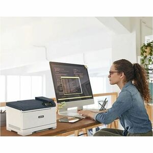 Xerox C320 - Desktop Kabellos Laserdrucker - Farbe - 33 ppm Monodruck/33 ppm Farbdruckgeschwindigkeit - 1200 x 1200 dpi Dr
