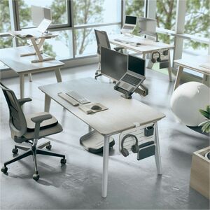 Leitz Ergo Desktop Organizer - Small - Desk - Vertical - 330 mm Height x 450 mm Width x 61 mm Depth - Compact, Durable, Sc