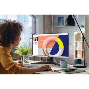 Samsung Essential S3 S24C332GAU 24" Class Full HD LED Monitor - 16:9 - Black - 61 cm (24") Viewable - In-plane Switching (