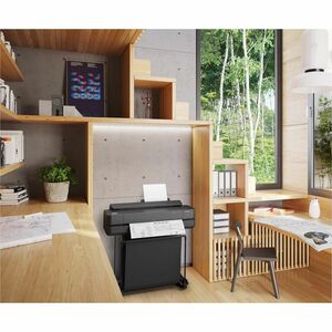 HP PLOTTER DESIGNJET T650 24-in Printer, Inyección térmica de tinta, 4 tintas (C, M, A ,N), Resolución de impresión hasta 