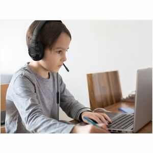 Belkin SoundForm Inspire Wired Over-Ear Headset for Kids - Stereo - Mini-phone (3.5mm), USB Type C - Wired - Over-the-ear,