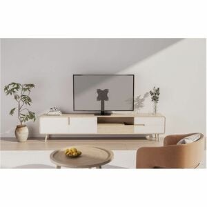 Neomounts Height Adjustable TV Stand - 58.4 cm (23") to 109.2 cm (43") Screen Support - 40 kg Load Capacity - 51.2 cm Heig