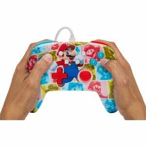 PowerA Enhanced Wired Controller for Nintendo Switch - Mario Hero Reel