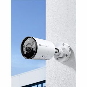 TP-Link InSight S385 8 Megapixel Outdoor 4K Network Camera - Color - Bullet - 98.43 ft (30 m) Infrared/Color Night Vision 