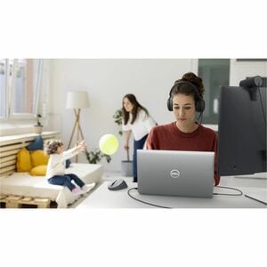 Auriculares Dell Pro WH5024 Cableado Sobre la oreja, Sobre la cabeza Estéreo - Certificación Microsoft Teams - Binaural - 