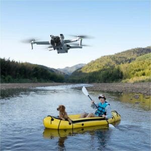 DJI Mini 3 Aerial Drone - 2.48 GHz, 5.85 GHz - Battery Powered - 0.85 Hour Run Time - Wi-Fi - 1