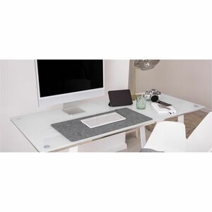 CHERRY KW 7100 MINI BT FOR MAC Keyboard - Compact - Wireless Connectivity - French - Moonlight White - SX Keyswitch - Blue