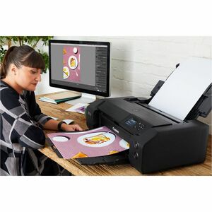 Canon PIXMA PRO-200S Wired/Wireless Inkjet Printer - Colour - 4800 x 2400 dpi Print - Ethernet - Wireless LAN - Canon PRIN