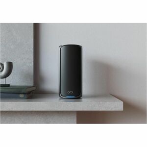 Netgear Orbi RBE973SB Wi-Fi 7 IEEE 802.11be Ethernet Drahtlos Router - Quadband - 2,40 GHz ISM-Band - 6 GHz UNII-Band - 3,