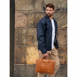 dbramante1928 ApS Amalienborg Carrying Case for 38.1 cm (15") Notebook - Tan - 270 mm Height x 370 mm Width x 80 mm Depth 