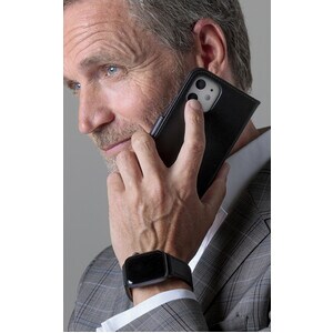 dbramante1928 ApS Lynge Carrying Case (Wallet) Apple iPhone 12 mini Smartphone - Black - Scratch Resistant, Bump Resistant