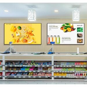 LG 55'' UV5N-E UHD Digital Signage with BrightSignOS™ - 55" - In-plane Switching (IPS) Technology - 24 Hours/7 Days Operat
