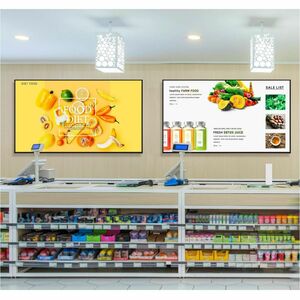 LG 49'' UV5N-E UHD Digital Signage with BrightSignOS™ - 49" - In-plane Switching (IPS) Technology - 24 Hours/7 Days Operat