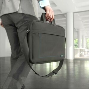 AISENS Carrying Case (Briefcase) for 39.6 cm (15.6") Notebook - Black - Scratch Resistant, Bump Resistant, Wear Resistant 