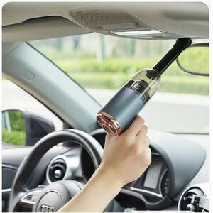 Vention KRA Cordless Portable Vacuum Cleaner - Black, Blue - 100 mL Dust Capacity - Nozzle, Upholstery Nozzle, Brush Tool 