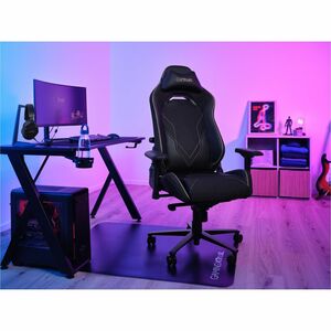 Trust GXT 721 Gaming-Stuhl - Metall, HDF-Polsterung (High Density Foam), Holz, Aluminium - Schwarz