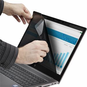 StarTech.com Polyethylene Terephthalate (PET) Anti-glare Privacy Screen Filter - Black - 1 - TAA Compliant - For 35.6 cm (