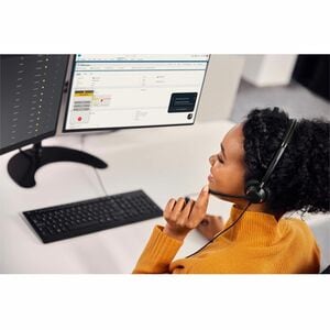 Jabra Engage 50 II Wired Over-the-head, On-ear Stereo Headset - Binaural - Supra-aural - 50 Hz to 20 kHz - MEMS Technology