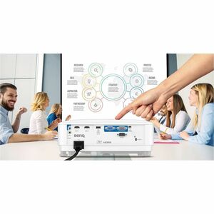 BenQ MW561 3D DLP Projector - 16:10 - Tabletop, Ceiling Mountable - Front - 1080p - 6000 Hour Normal Mode - 10000 Hour Eco