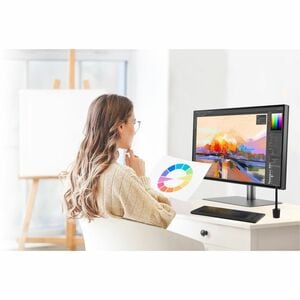 BenQ Designer PD2706QN 27" Class WQHD LED Monitor - 16:9 - 68.6 cm (27") Viewable - In-plane Switching (IPS) Technology - 