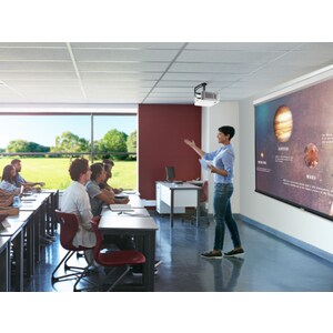 Proyector DLP Montable en techo, Montaje en pared, Montable sobre el suelo ViewSonic LS560WH Enfoque corto - 16:10 - Blanc