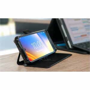 MOBILIS Origine Robust Tasche (Folie) Zebra Handheld Terminal - Schwarz - Leder Körper - Stoßfest, Kratzfest, RFID-resiste