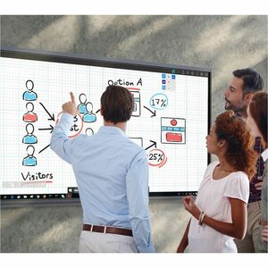 ViewSonic CDE105UW 2667 mm Digital Signage Display - 24 Hours/7 Days Operation - Energy Star - In-plane Switching (IPS) Te