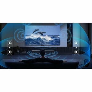 Sound Bar Speaker TCL 2.1 Bluetooth - 210 W RMS - Titanio scuro - Parato montabile - Dolby Atmos, DTS Virtual:X, 3D Sound,