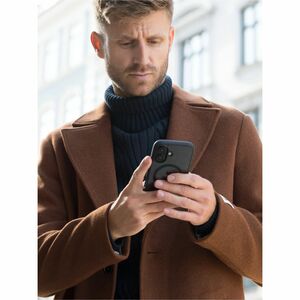 dbramante1928 ApS Grenen Case for Apple iPhone 16 Smartphone - Black - Impact Resistant, Drop Resistant, Damage Resistant 