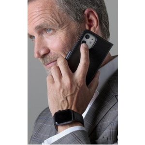 dbramante1928 ApS Lynge Carrying Case (Wallet) Apple iPhone 12 mini Smartphone - Black - Scratch Resistant, Bump Resistant