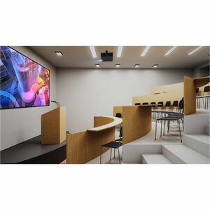 Optoma ZK608TST 3D Short Throw DLP Projector - 16:9 - Black - High Dynamic Range (HDR) - Front - 2160p - 30000 Hour Normal