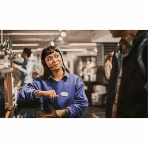 Jabra Perform 75 Wireless Over-the-head, On-ear Mono Headset - Black - Monaural - Supra-aural - 10000 cm - Bluetooth - 20 