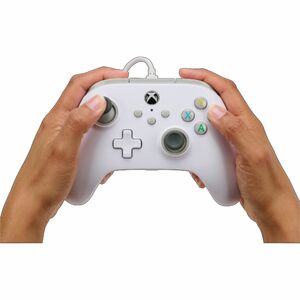 CONTROLE POWER A COM FIO BRANCO PARA XBOX XS