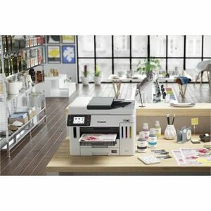 Canon GX7120 Wired & Wireless MegaTank Inkjet Multifunction Printer - Color - Copier/Fax/Printer/Scanner - 1200 x 600 dpi 