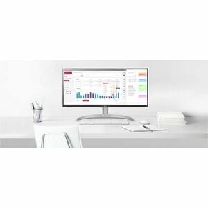 MONITOR LG ULTRAWIDE 29 FHD IPS 1MSSRGB 100HZ USB-C BRANCO