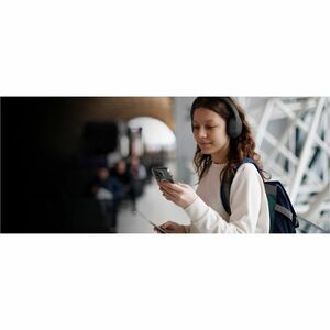 Belkin SoundForm Surround Wired/Wireless On-ear, Over-the-head, Over-the-ear Stereo Headset - Black - Binaural - Ear-cup -