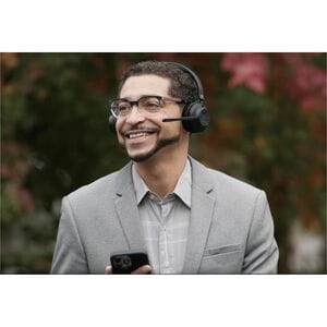 Cyber Acoustics Professional Wireless Headset With AI Noise Cancelation - Stereo - Wireless - Bluetooth - Over-the-head - 