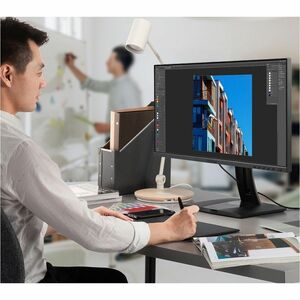 ViewSonic VP2456A 24 Inch 1080p IPS Monitor with Advanced Ergonomics, ColorPro 100% sRGB Rec 709, Pantone Validated, 14-bi
