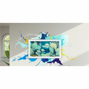 Samsung The Frame LS03FA QN65LS03FAF 64.5" Smart LED-LCD TV 2025 - 4K UHDTV - High Dynamic Range (HDR) - Black - Quantum H