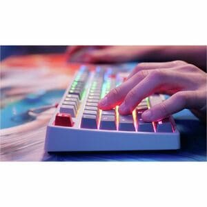 CHERRY XTRFY XTRFY K4V2 RGB TKL Gaming-Tastatur - Kabel Konnektivität - USB Typ-A Schnittstelle - RGB LED - Englisch (US) 