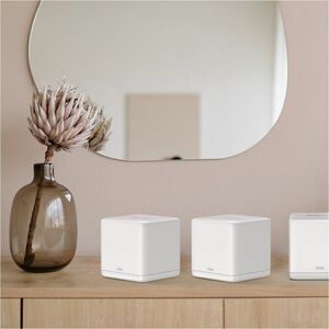 Router wireless Mercusys Halo H60X - Wi-Fi 6 - IEEE 802.11 a/b/g/n/ac/ax - Ethernet - Dual Band - 2,40 GHz ISM band - 5 GH