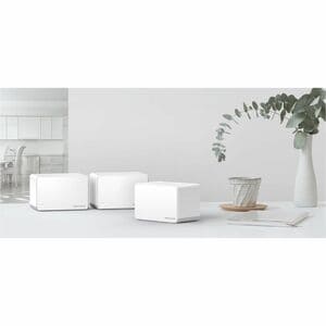 Router wireless Mercusys Halo H70X - Wi-Fi 6 - IEEE 802.11 a/b/g/n/ac/ax - Ethernet - Dual Band - 2,40 GHz ISM band - 5 GH