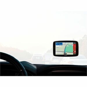TomTom GO Navigator Automobile Portable GPS Navigator - Portable, Magnetic Mount - 15.2 cm (6") - Touchscreen - Speaker - 