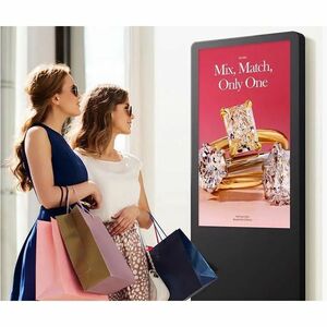 Samsung OH46DX 1168.40 mm LCD Digital Signage Display - 24 Hours/7 Days Operation - Vertical Alignment (VA) - 1920 x 1080 