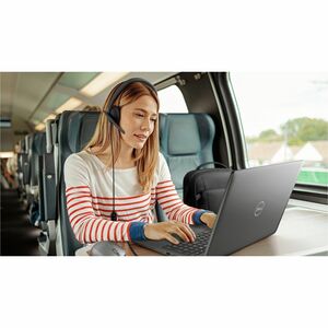 Dell WH3024 Wired Over-the-head, On-ear Stereo Headset - Microsoft Teams Certification - Binaural - Supra-aural - 20 Hz to